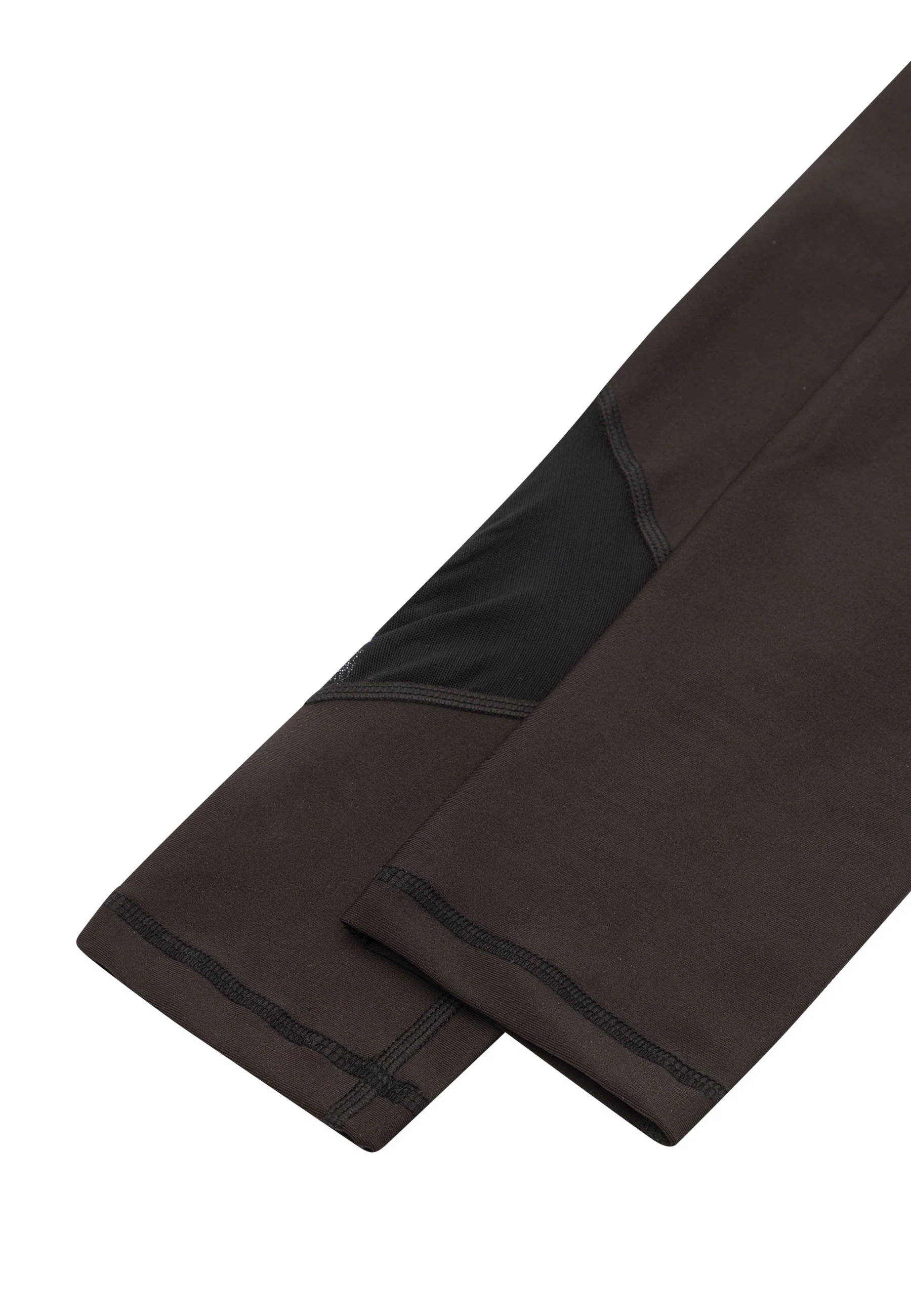 1017 Tulle Detailed Sport Leggings in Schwarz - Image 4