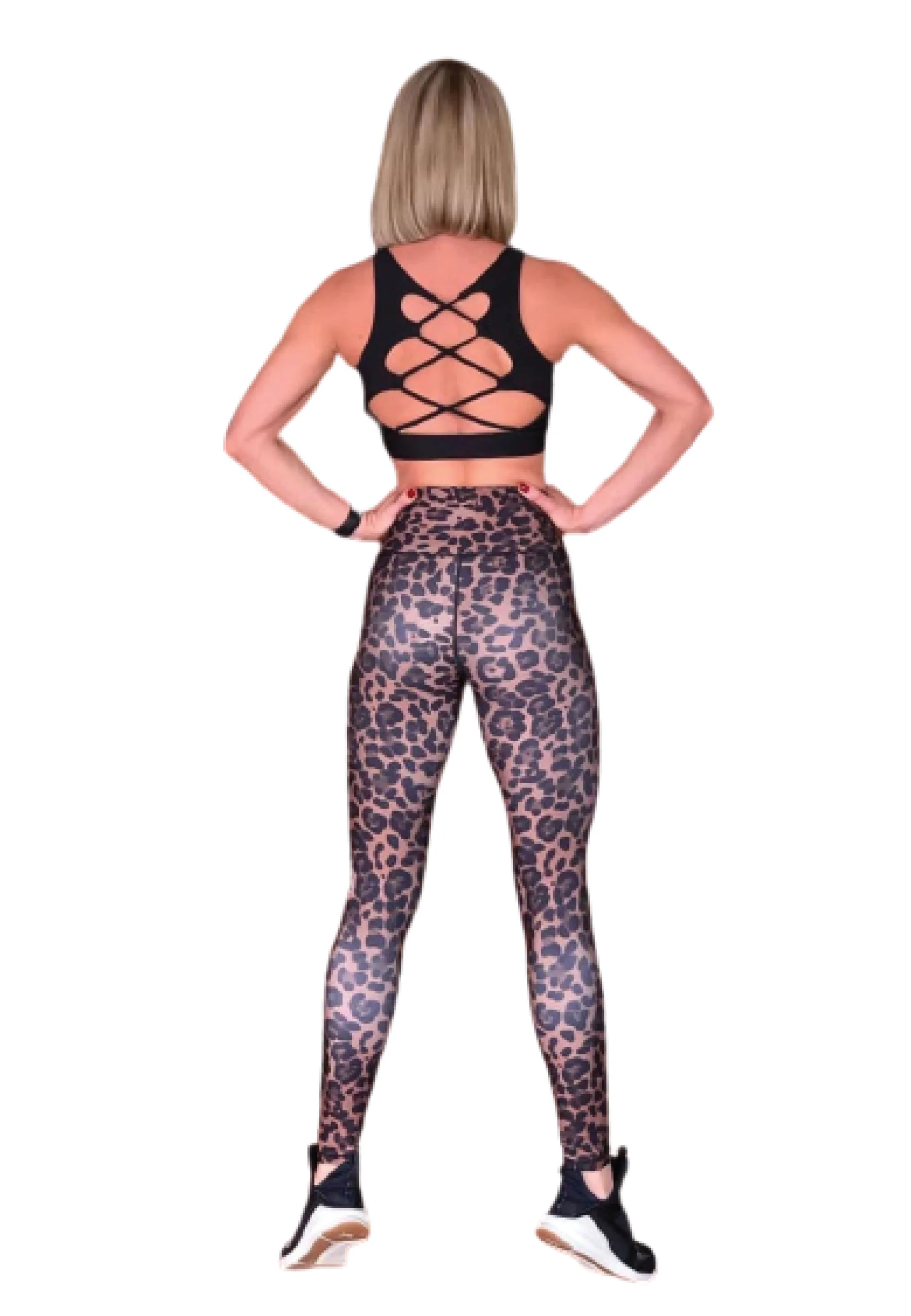 872 Extra High Waist Leggings in Leopard - Image 4