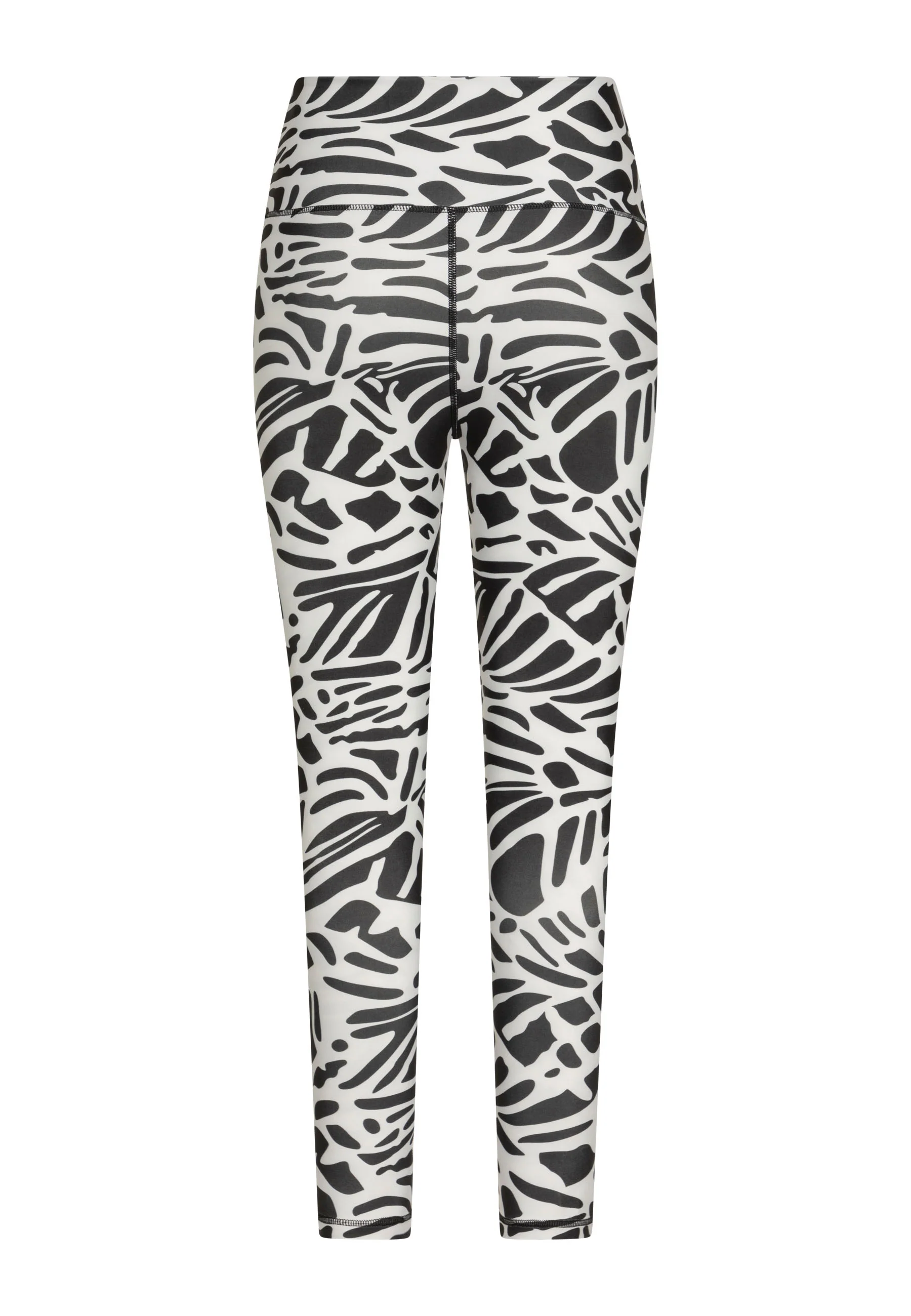 906 Extra High Waist Leggings in Schwarz & Weiss - Image 3