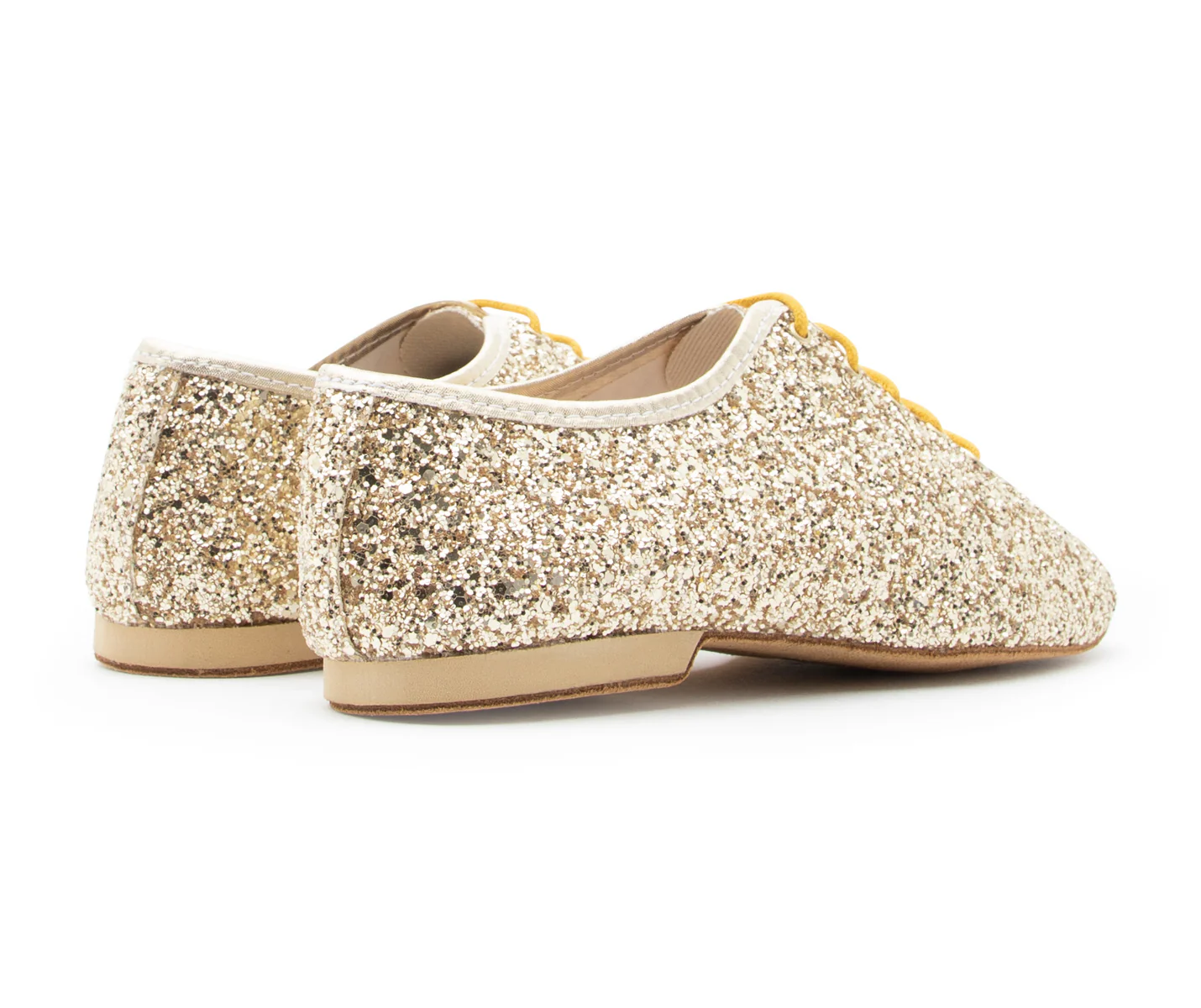 Flow Tanzschuhe in Gold Glitter - Image 4