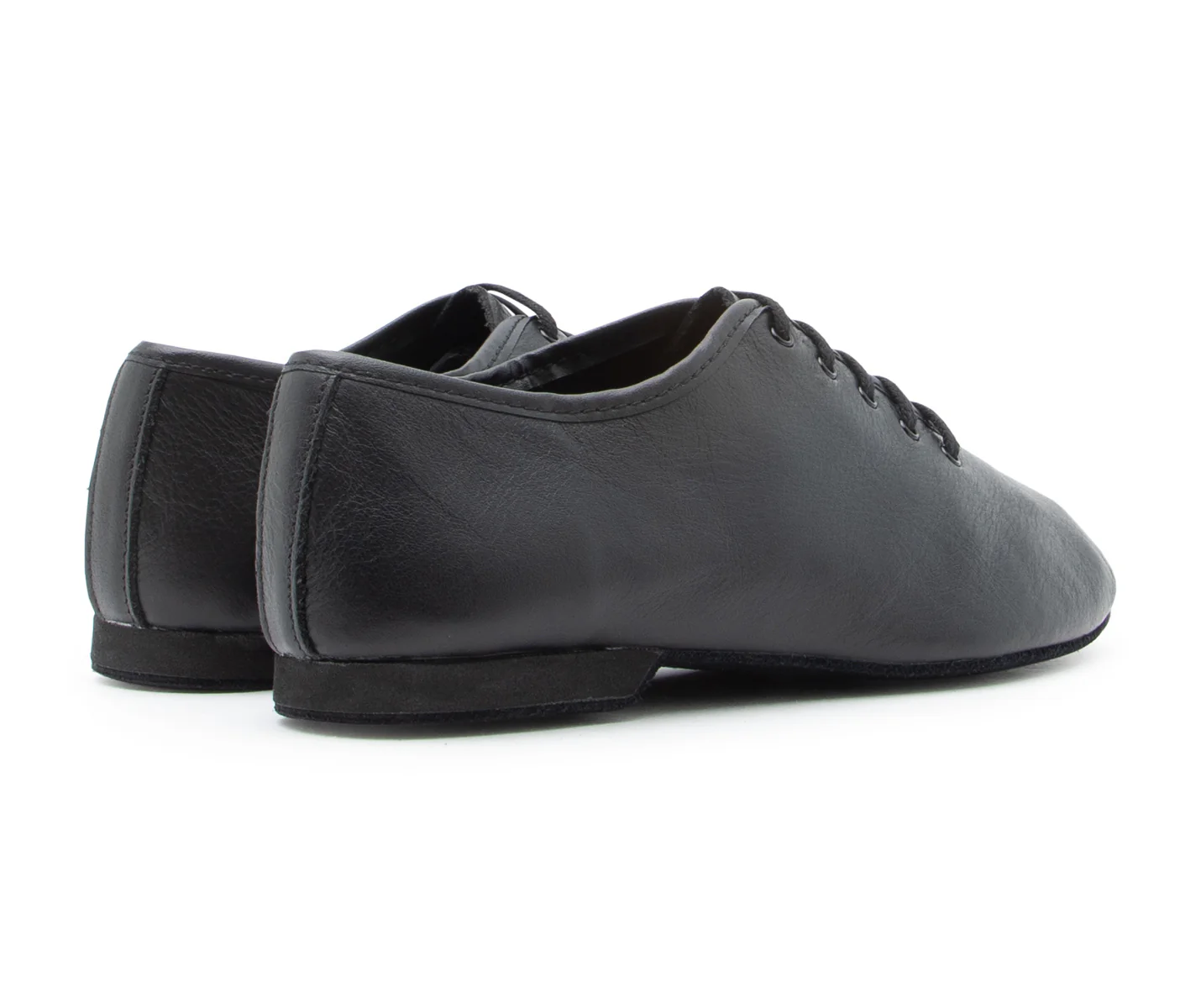 Flow Tanzschuhe in Schwarz Leder - Image 4