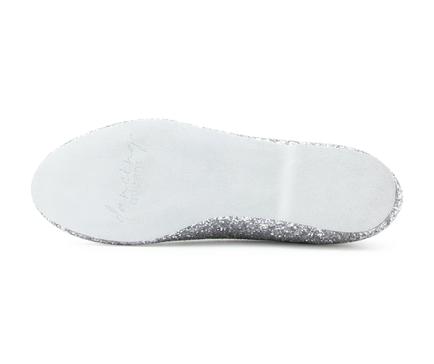 Flow Tanzschuhe in Silber Glitter - Image 5