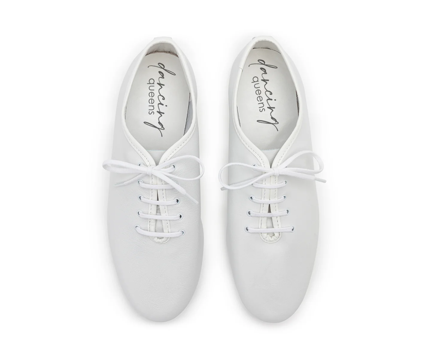 Flow Tanzschuhe in Weiss Leder - Image 4