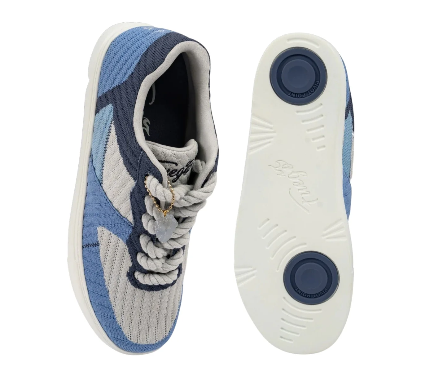 Fuego Jade Dance Sneakers in Blau - Image 4