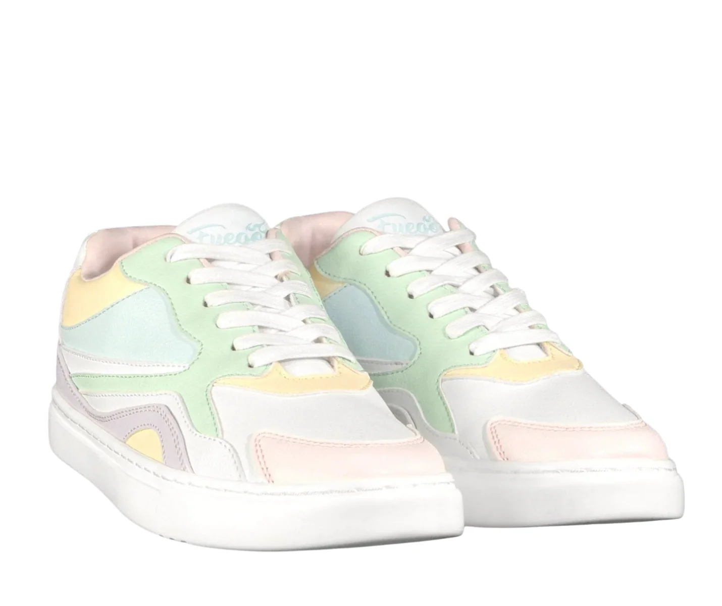 Fuego Low-Top Dance Sneakers in Pastel - Image 3