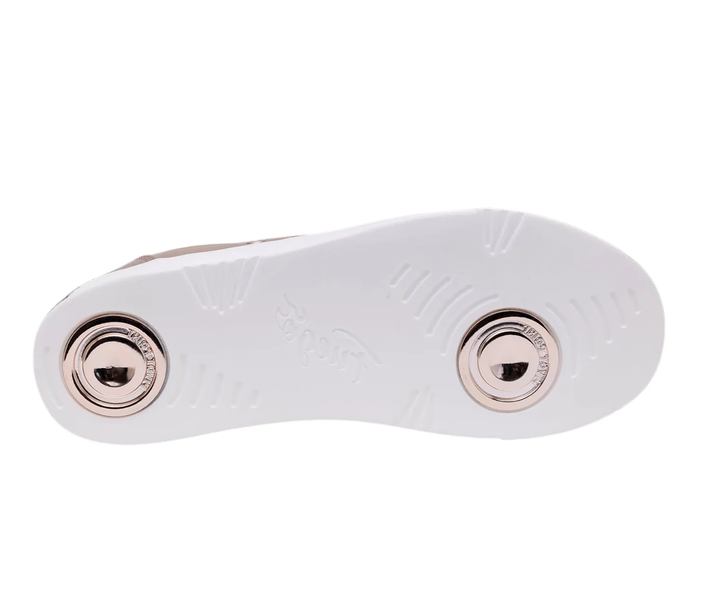 Fuego Low-Top Dance Sneakers in Rosé Gold - Image 4