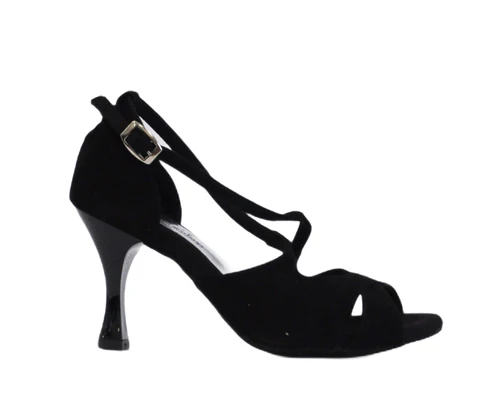 Grace Harmony Tanzschuhe in Schwarz Wildleder - Image 7