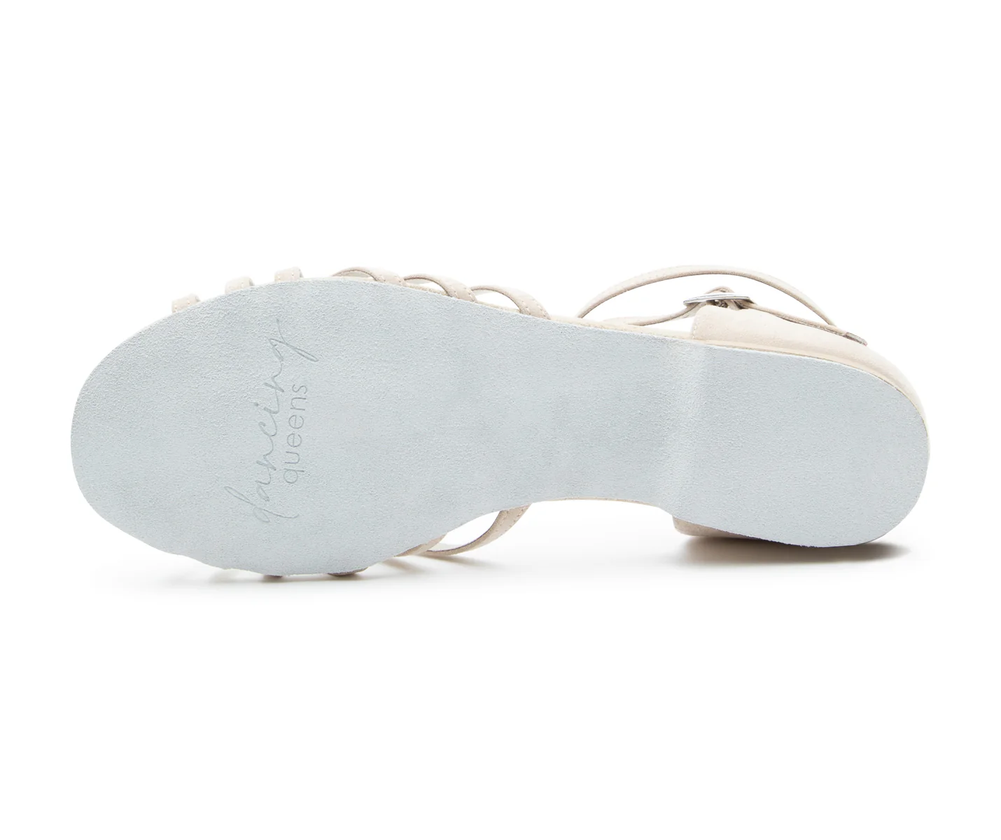 Joy Tanzschuhe in Beige Microfaser - Image 9