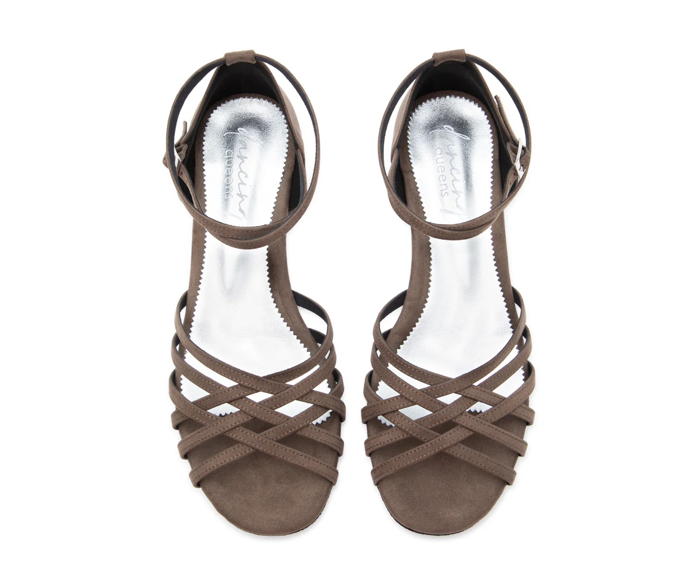 Joy Tanzschuhe in Grau Mikrofaser - Image 3