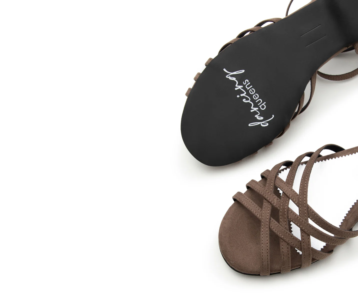 Joy Tanzschuhe in Grau Mikrofaser - Image 7