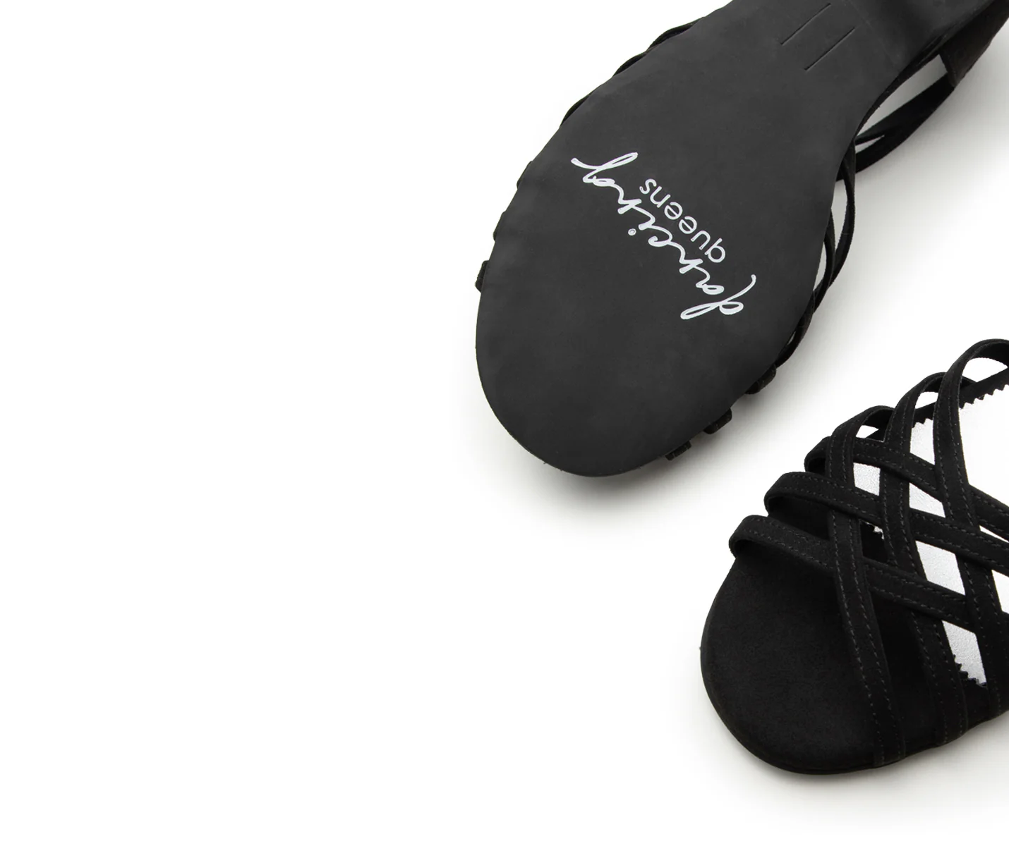 Joy Tanzschuhe in Schwarz Mikrofaser - Image 6