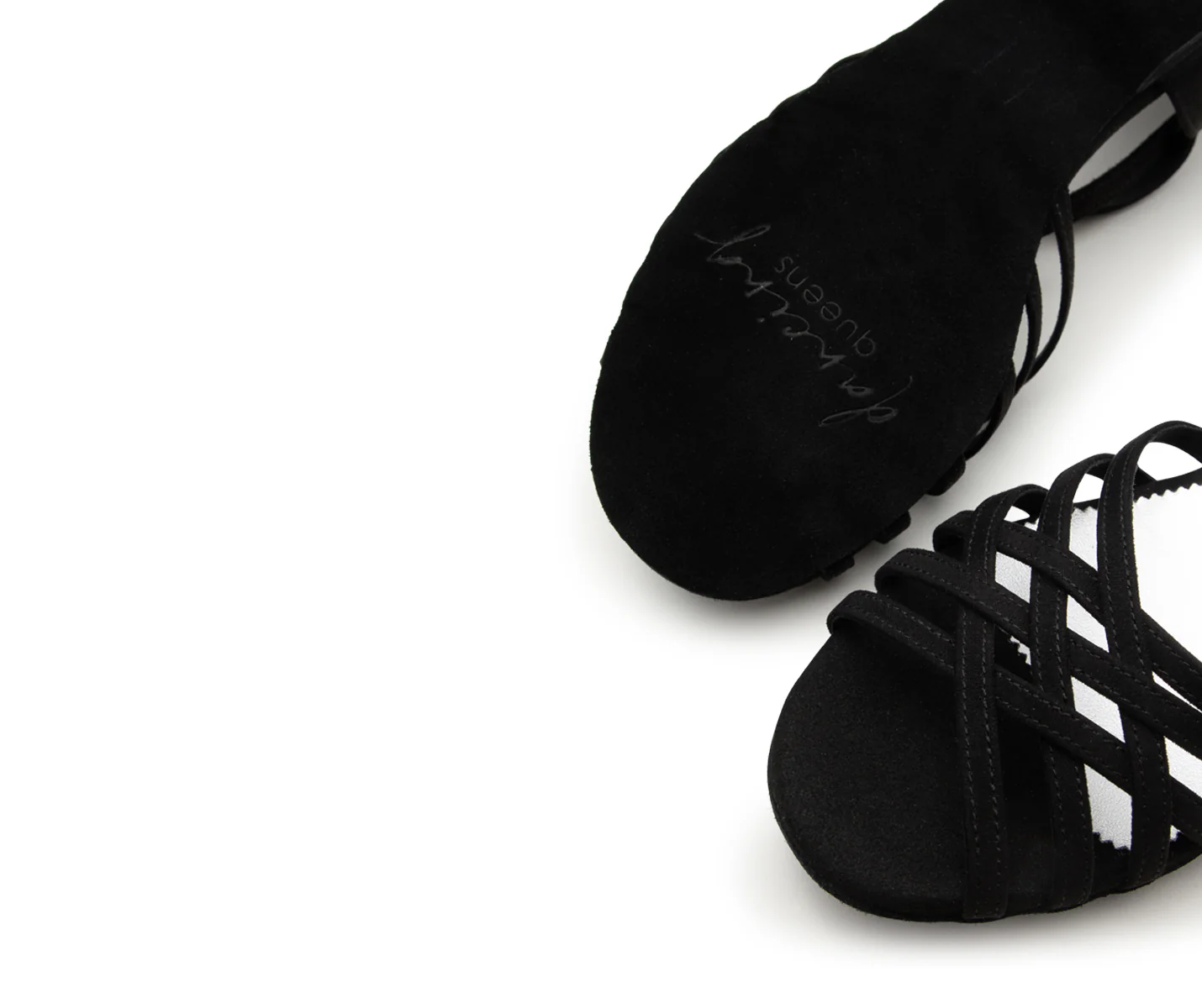 Joy Tanzschuhe in Schwarz Mikrofaser - Image 7