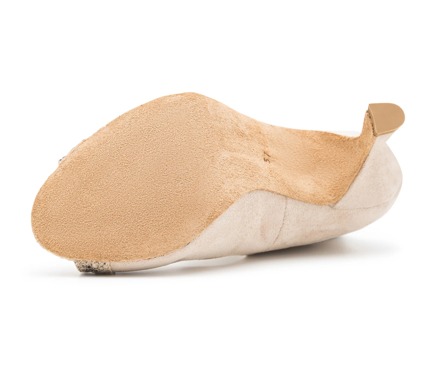 Magnet Essence Tanzschuhe in Beige Wildleder - Image 5