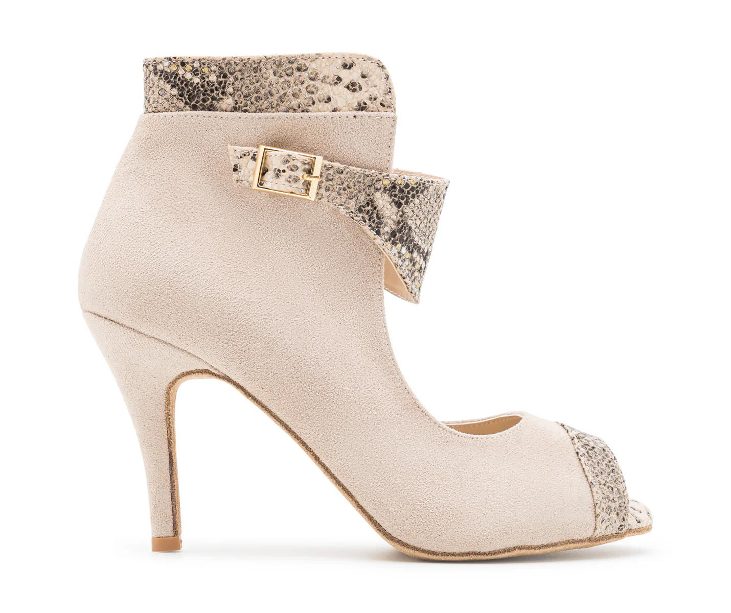 Magnet Essence Tanzschuhe in Beige Wildleder - Image 6