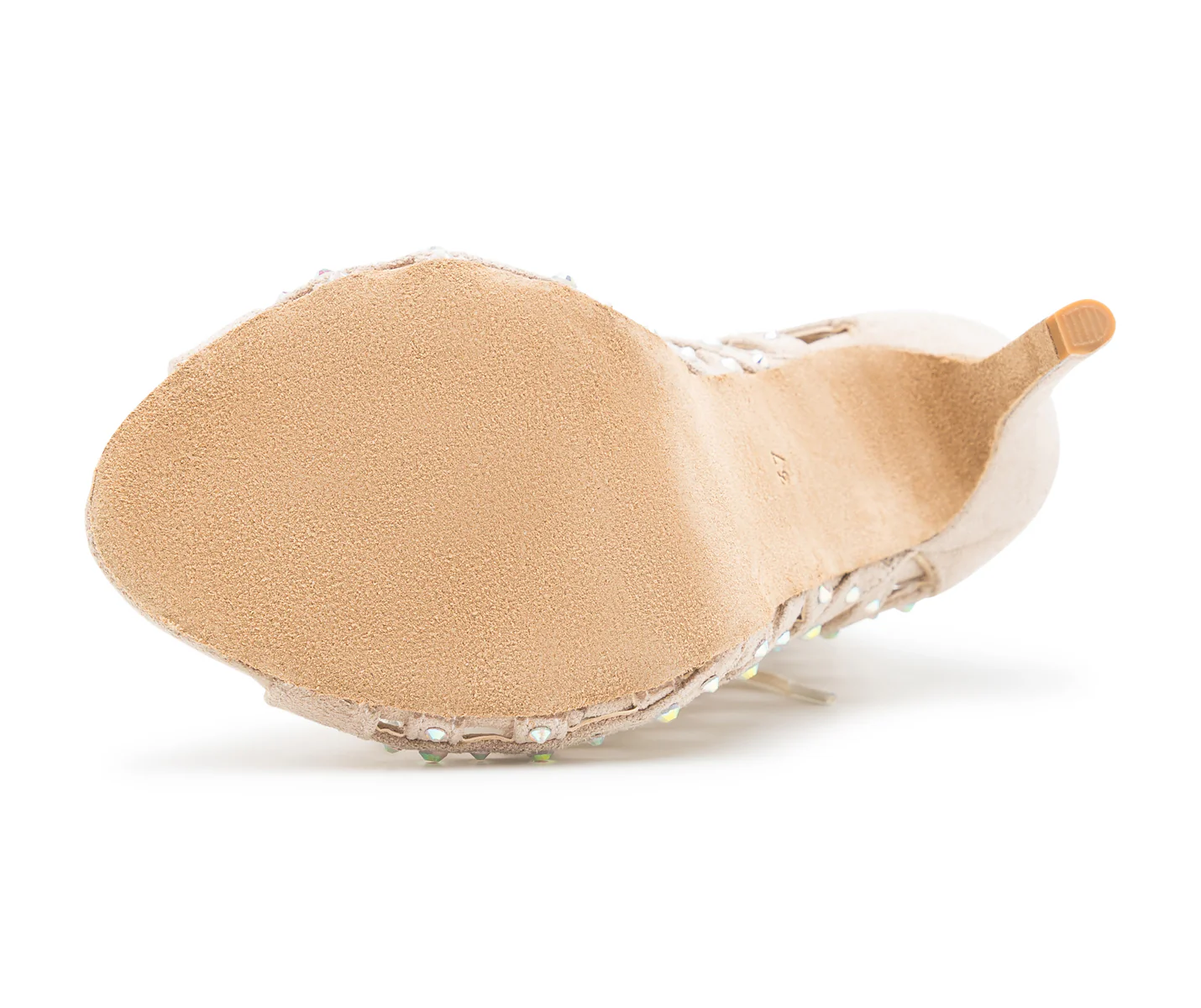 Magnet Glow Tanzschuhe in Beige Wildleder - Image 10