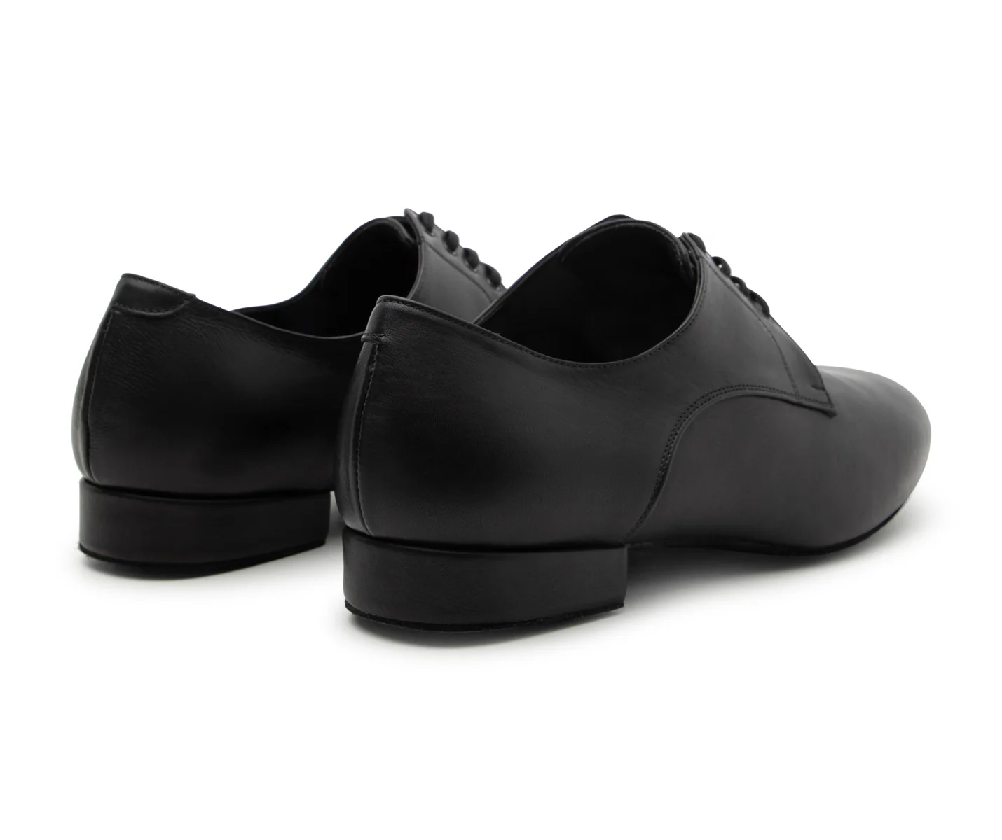 Noble Tanzschuhe in Schwarz Leder - Image 4