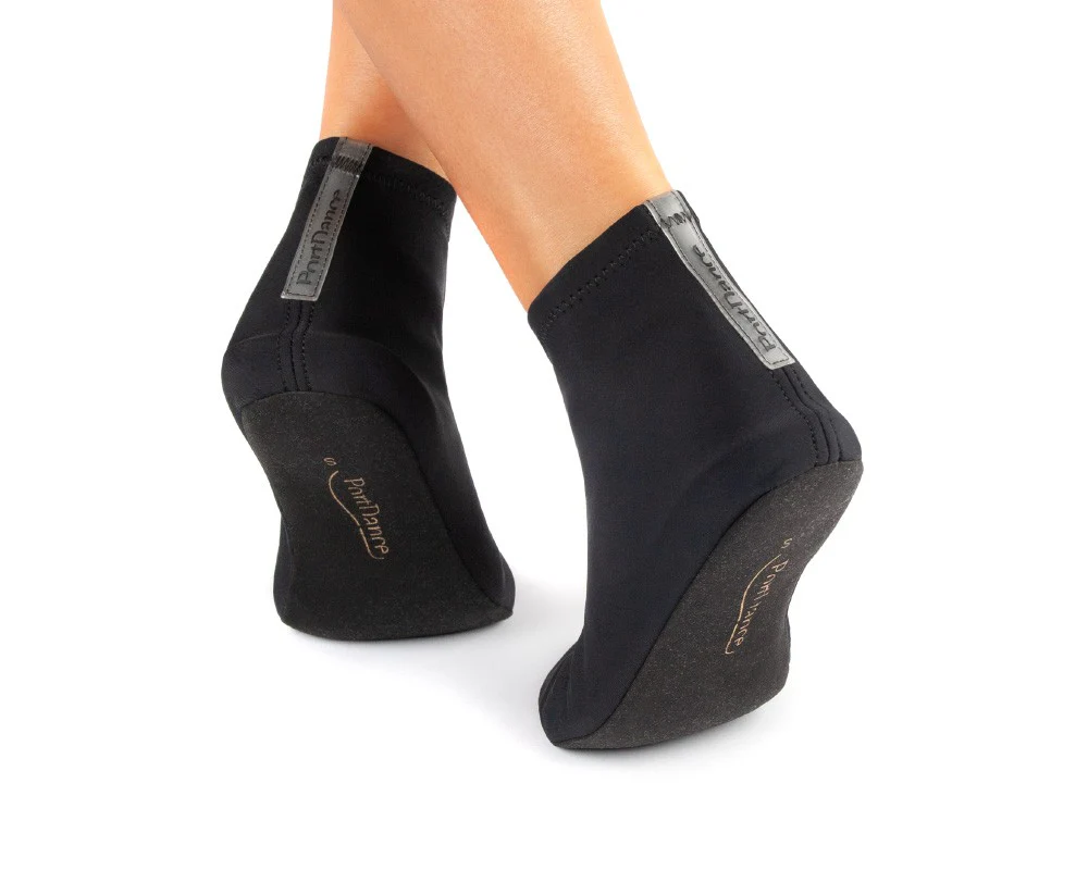 PD ComfyProtect Tanzschuhe in Black Lycra - Image 3