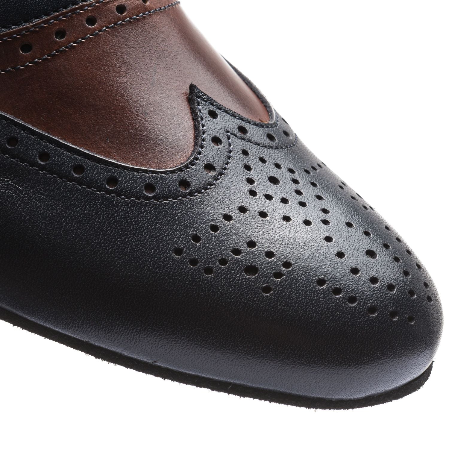 2158 Ruben Tanzschuhe in Dunkelblau & Braun - Image 6