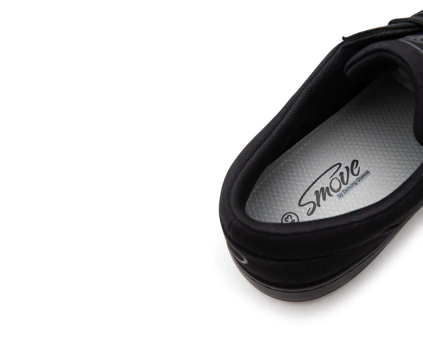 SMOVE Breeze Dance Sneaker in Schwarz mit schwarzer Sohle für Männer - Image 4