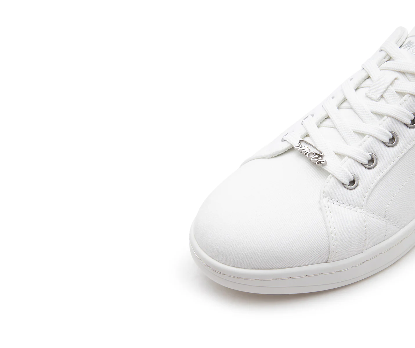 SMOVE Breeze Dance Sneaker in Weiss Canvas für Männer - Image 3