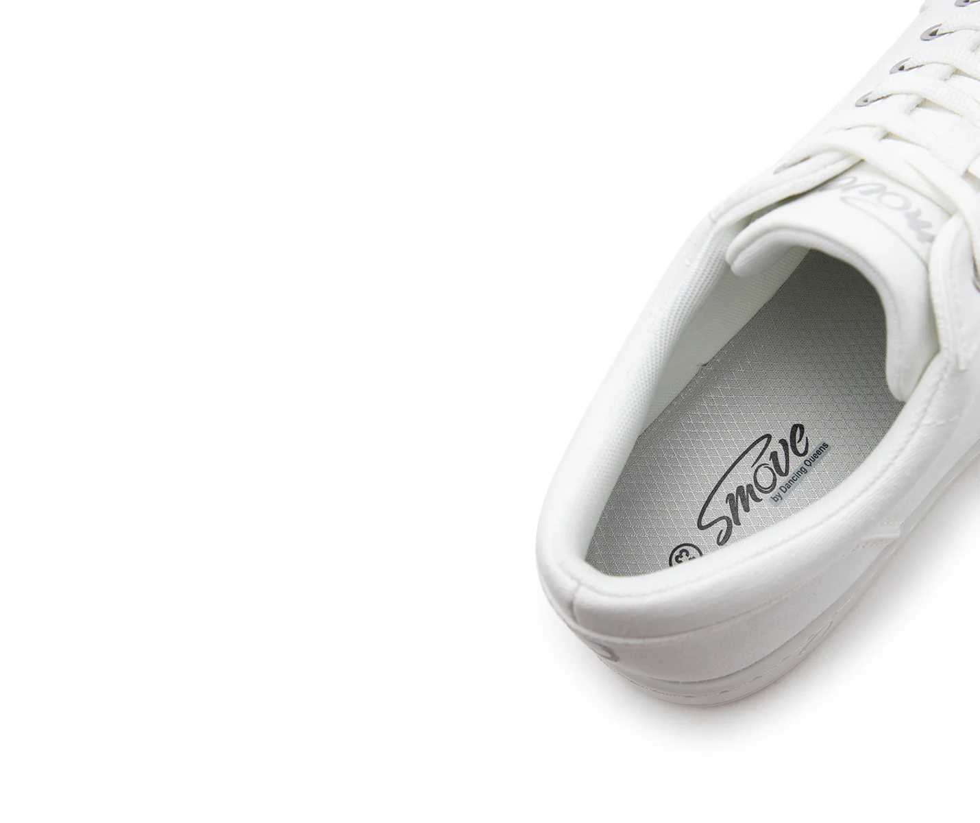 SMOVE Breeze Dance Sneaker in Weiss Canvas für Männer - Image 4