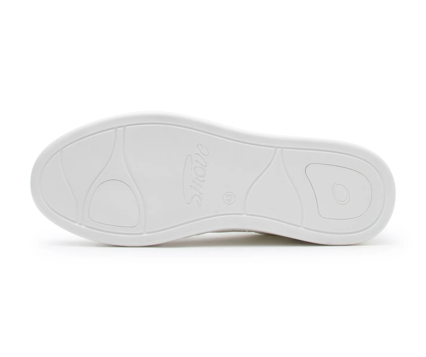 SMOVE Breeze Dance Sneaker in Weiss Canvas für Männer - Image 7